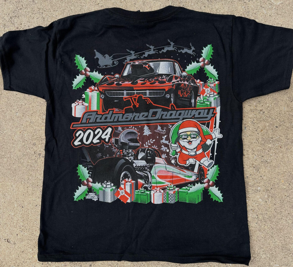 CLICK THE PHOTO TO PURCHASE THE NEW 2024 ARDMORE DRAGWAY CHRISTMAS SHIRT